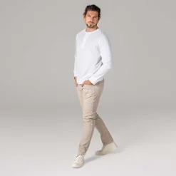LIVING CRAFTS Paolo | Henley-Shirt Ecru Sale