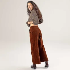 LIVING CRAFTS Parselina | Broek Kersen Mahonie Fashion