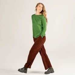 LIVING CRAFTS Parselina | Broek Kersen Mahonie Fashion