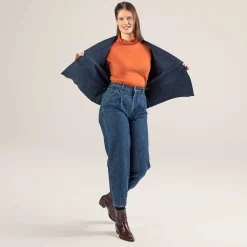 LIVING CRAFTS Paulette | Broek Donkerblauw Denim Cheap
