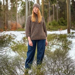 LIVING CRAFTS Paulette | Broek Donkerblauw Denim Cheap