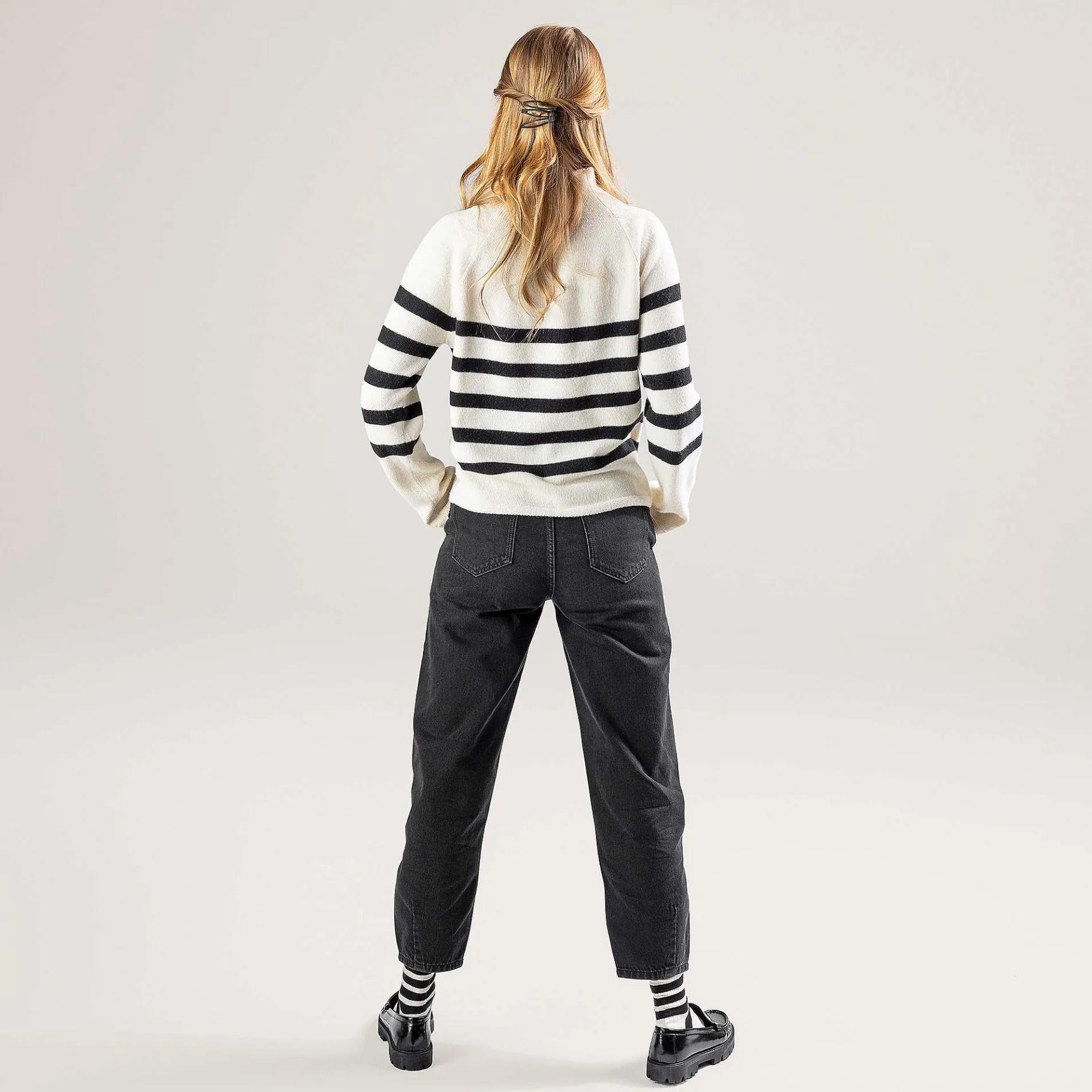 LIVING CRAFTS Paulette | Broek Zwart Best Sale