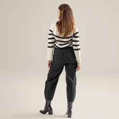 LIVING CRAFTS Paulette | Broek Zwart Best Sale