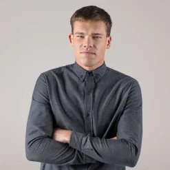 LIVING CRAFTS Pharren | Shirt Grafiet Flash Sale