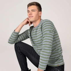 LIVING CRAFTS Philberto | Tshirt Met Lange Mouwen Wijngaard Cheap