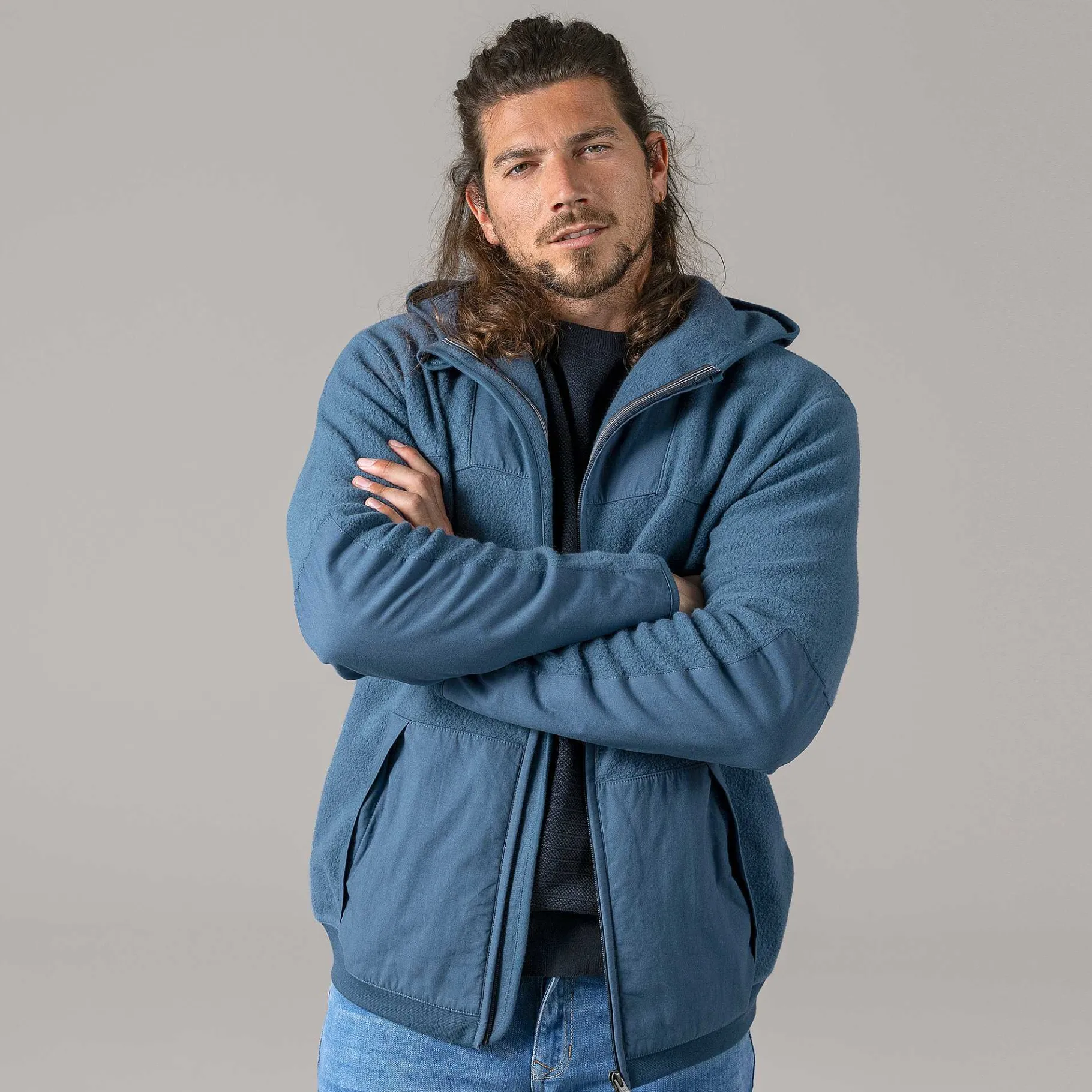 LIVING CRAFTS Piet | Fleecejack Kosmos Shop