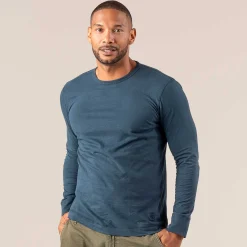 LIVING CRAFTS Pino | Tshirt Met Lange Mouwen Middernacht Hot