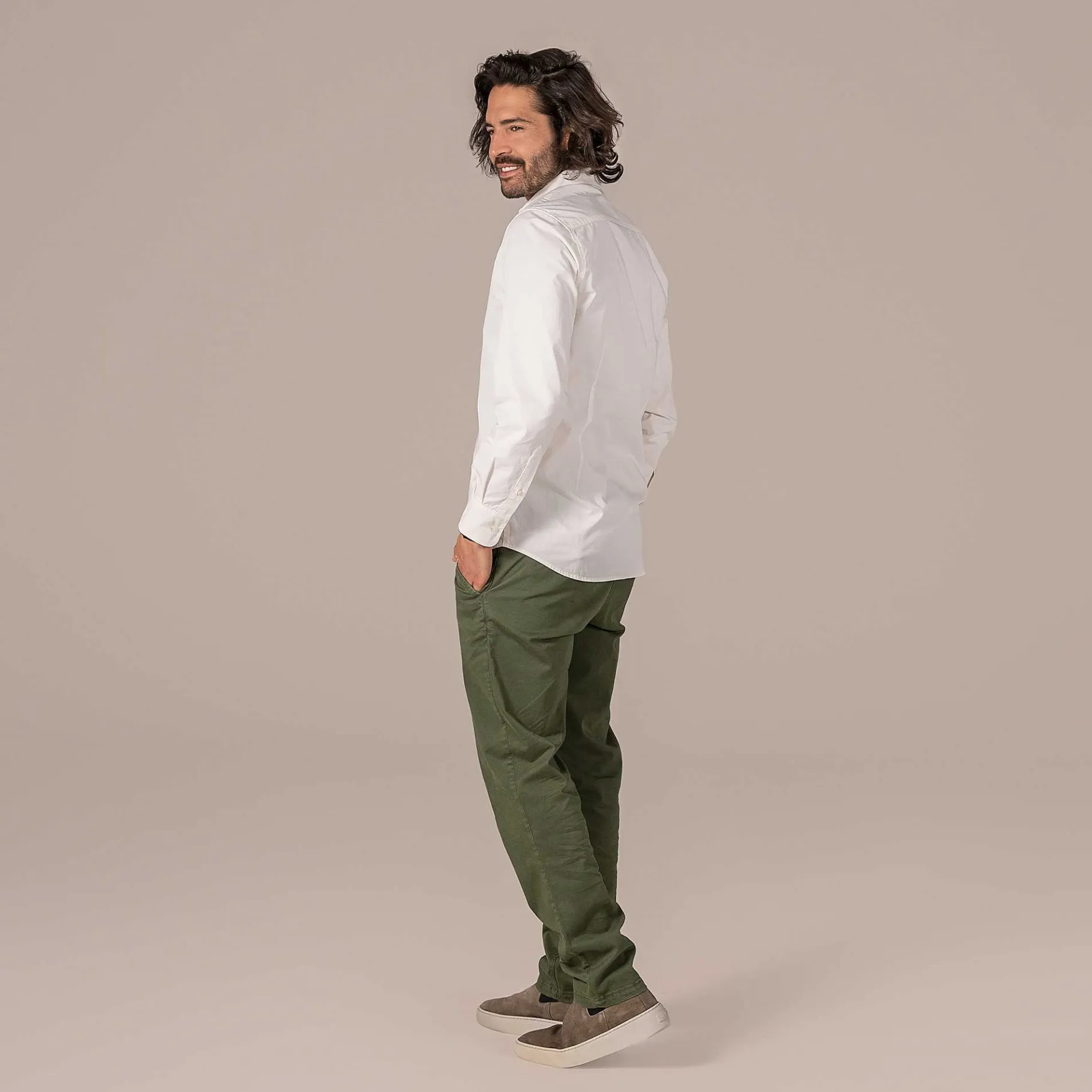 LIVING CRAFTS Ponter | Shirt Ecru Best Sale