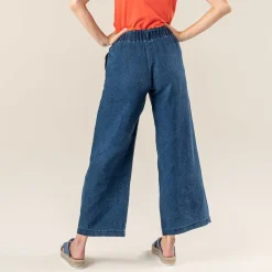 LIVING CRAFTS Rafaela | Broek Indigo Blauw Outlet