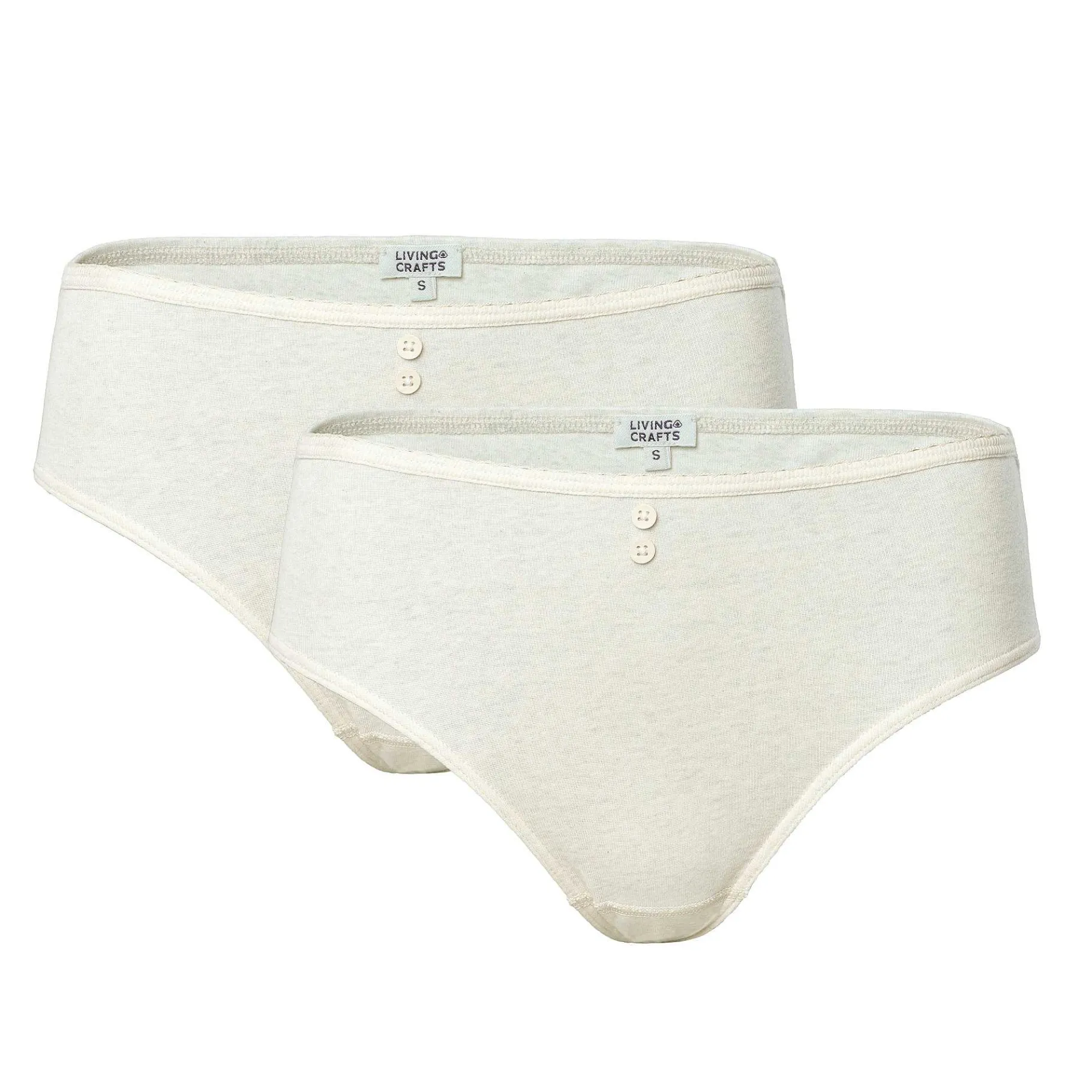 LIVING CRAFTS Rasina | Slips, Set Van 2 Natuurlijke Melange Clearance