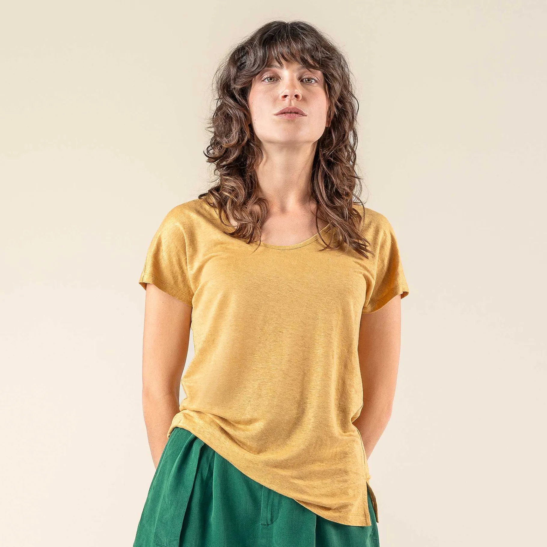 LIVING CRAFTS Robinia | T-Shirt Oker Outlet