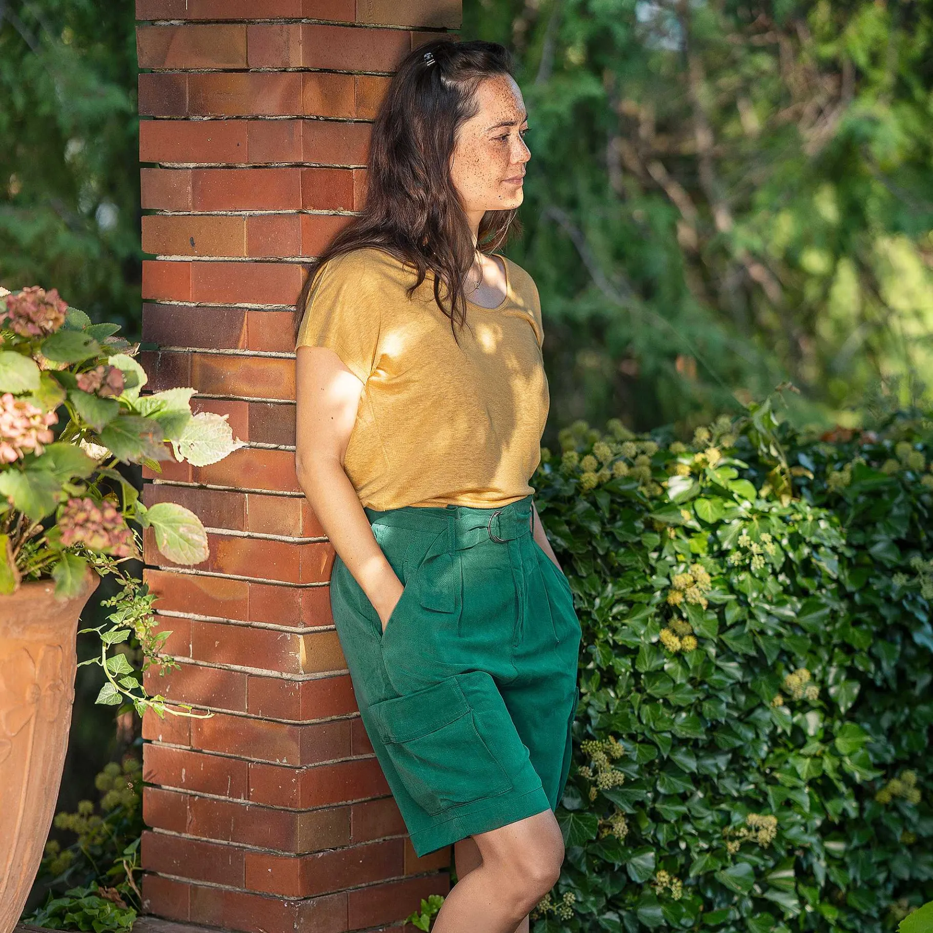 LIVING CRAFTS Robinia | T-Shirt Oker Outlet