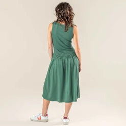 LIVING CRAFTS Roos | Jurk Groene Baai Sale