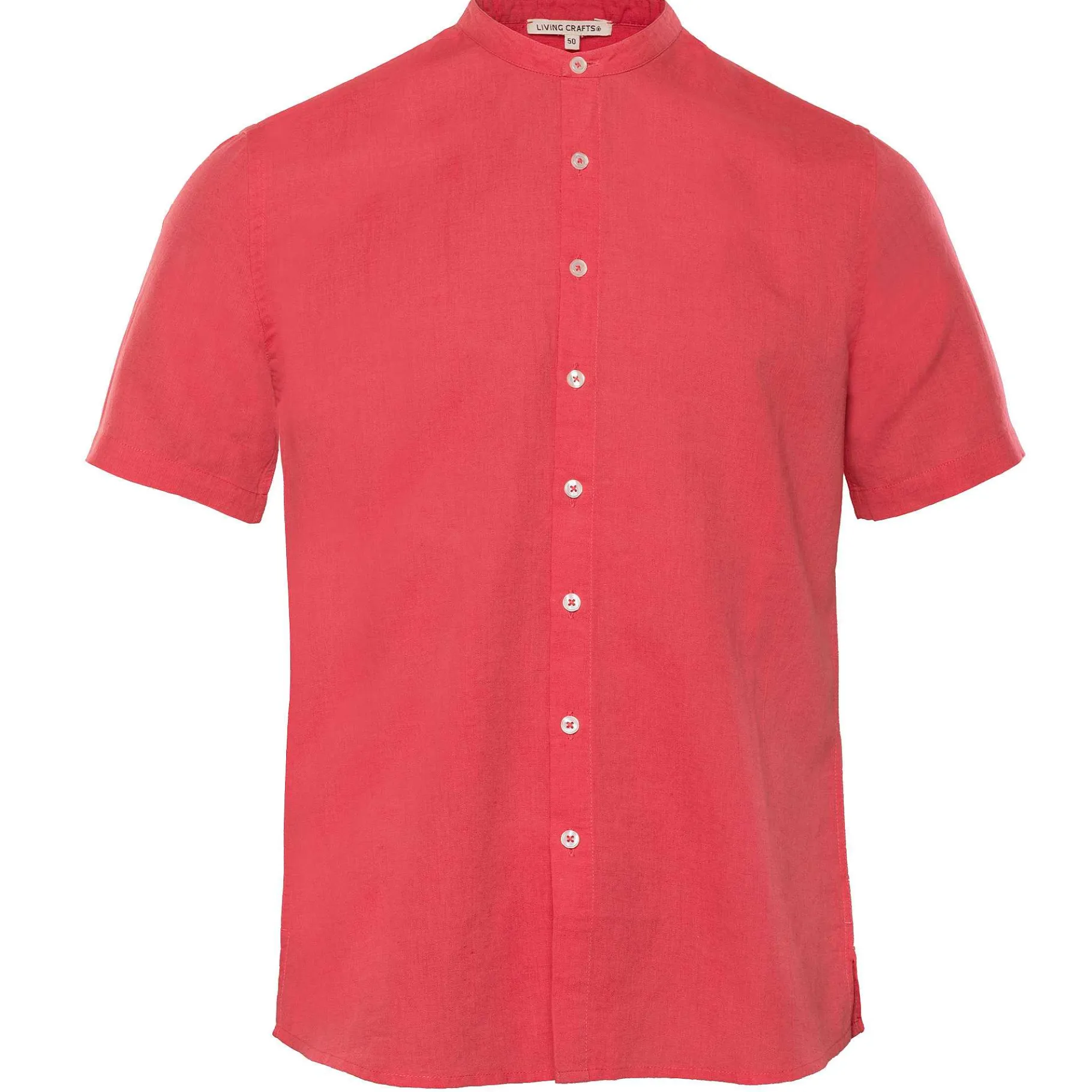 LIVING CRAFTS Ruben | Shirt Met Korte Mouwen Oleander Best Sale
