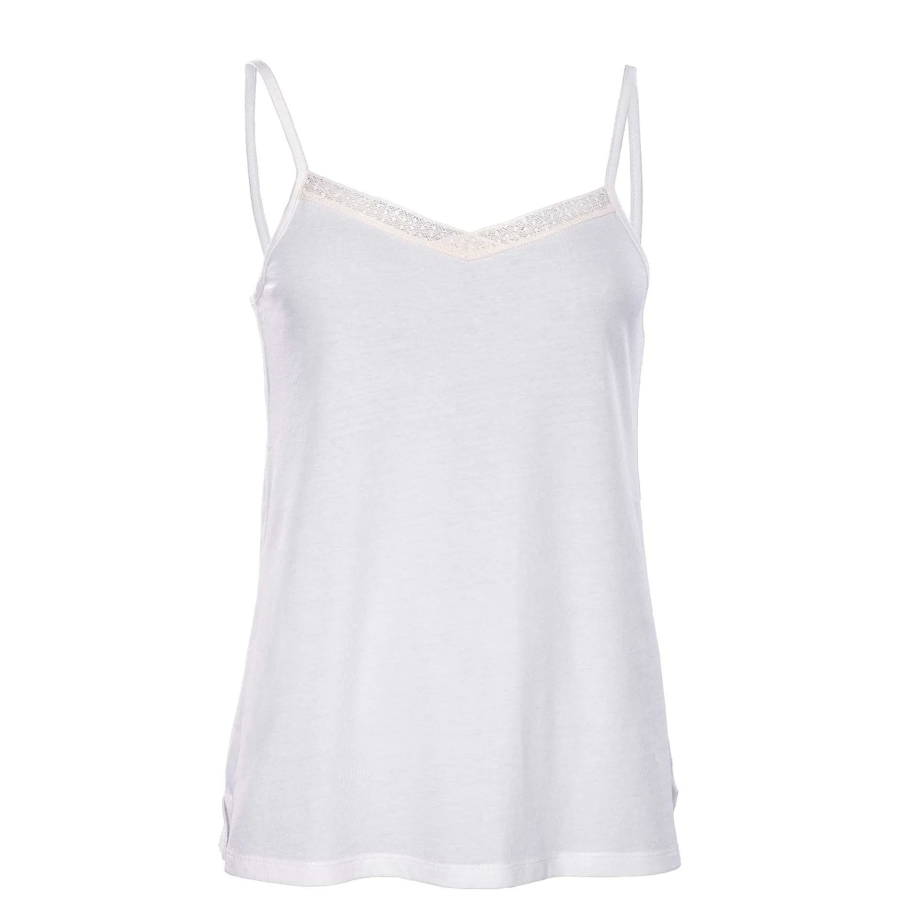 LIVING CRAFTS Rubina | Nacht Top Witte Katoen Flash Sale