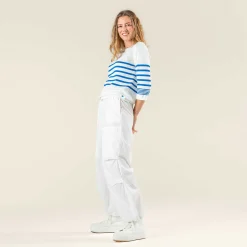 LIVING CRAFTS Rulie | Broek Wit Discount