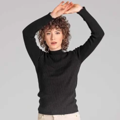 LIVING CRAFTS Waargebeurd Verhaal Abiona | Tshirt Met Lange Mouwen Uit Zwart Best Sale