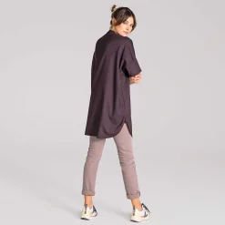 LIVING CRAFTS Waargebeurd Verhaal Aeon | Jurk Aubergine New