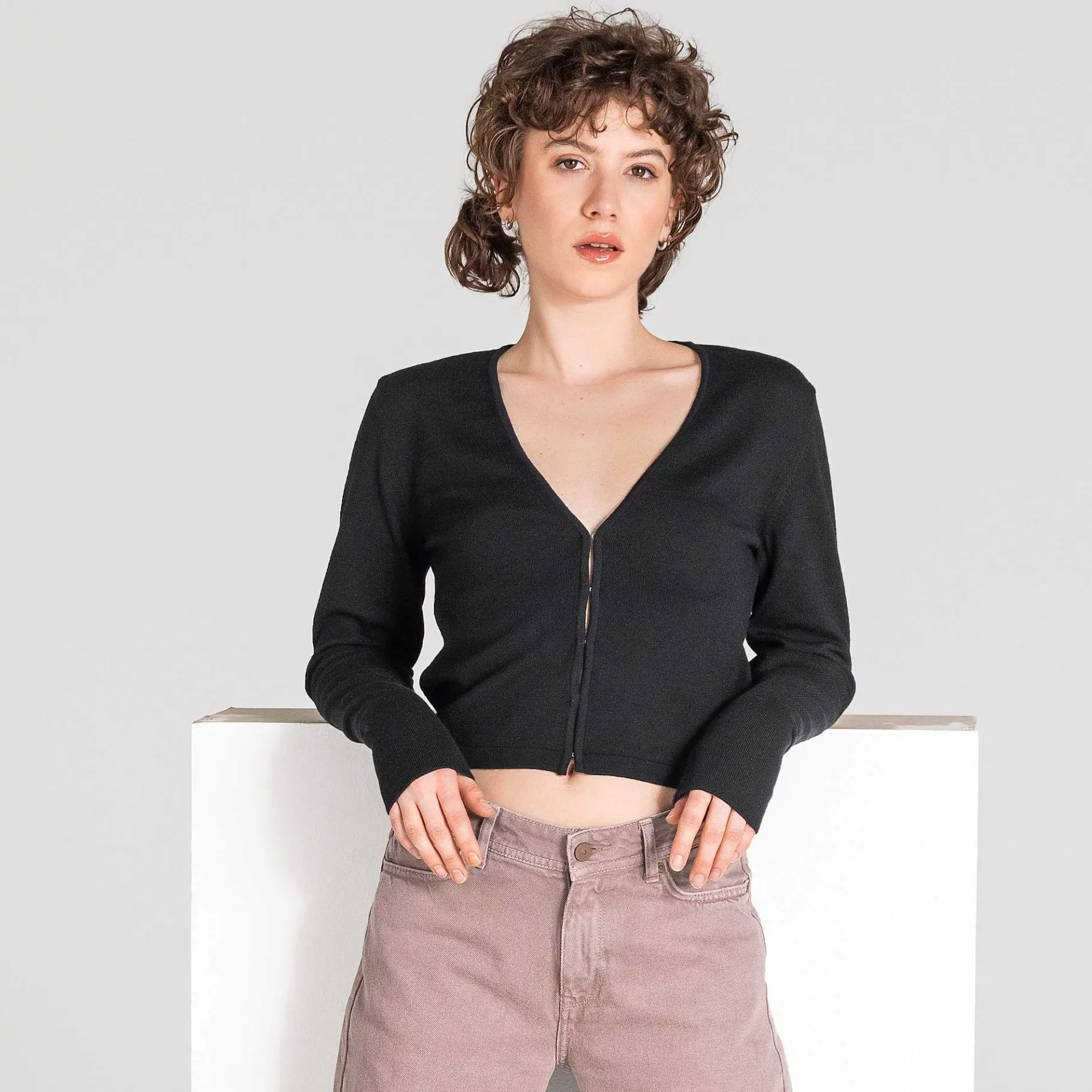 LIVING CRAFTS Waargebeurd Verhaal Alizee | Vest Uit Zwart Store