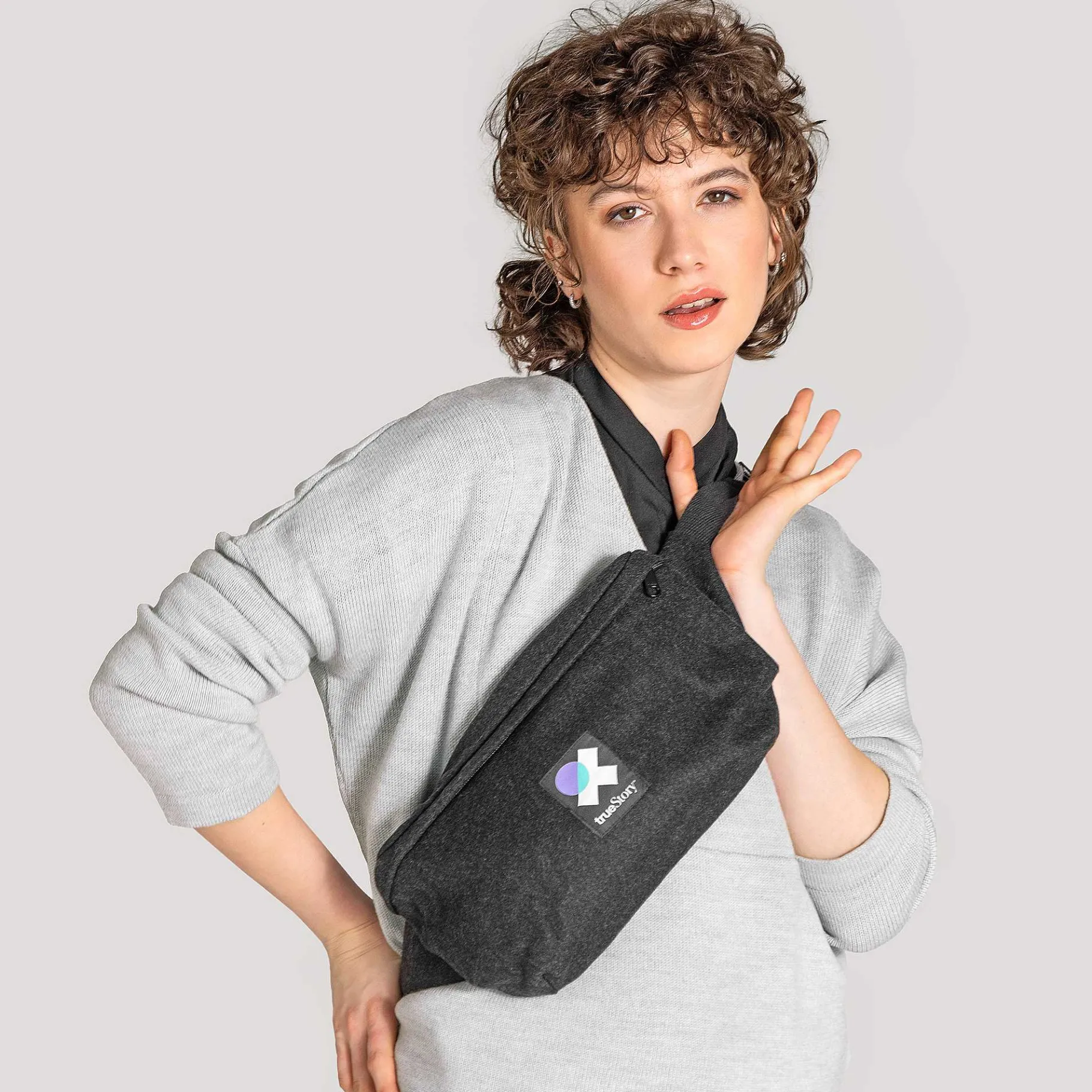 LIVING CRAFTS Waargebeurd Verhaal Amada | Heuptas Antraciet Fashion