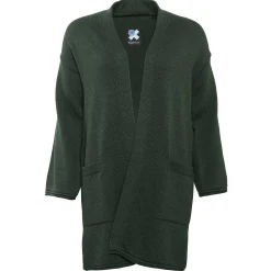 LIVING CRAFTS Waargebeurd Verhaal Aniek | Vest Lang Bos Groen Sale