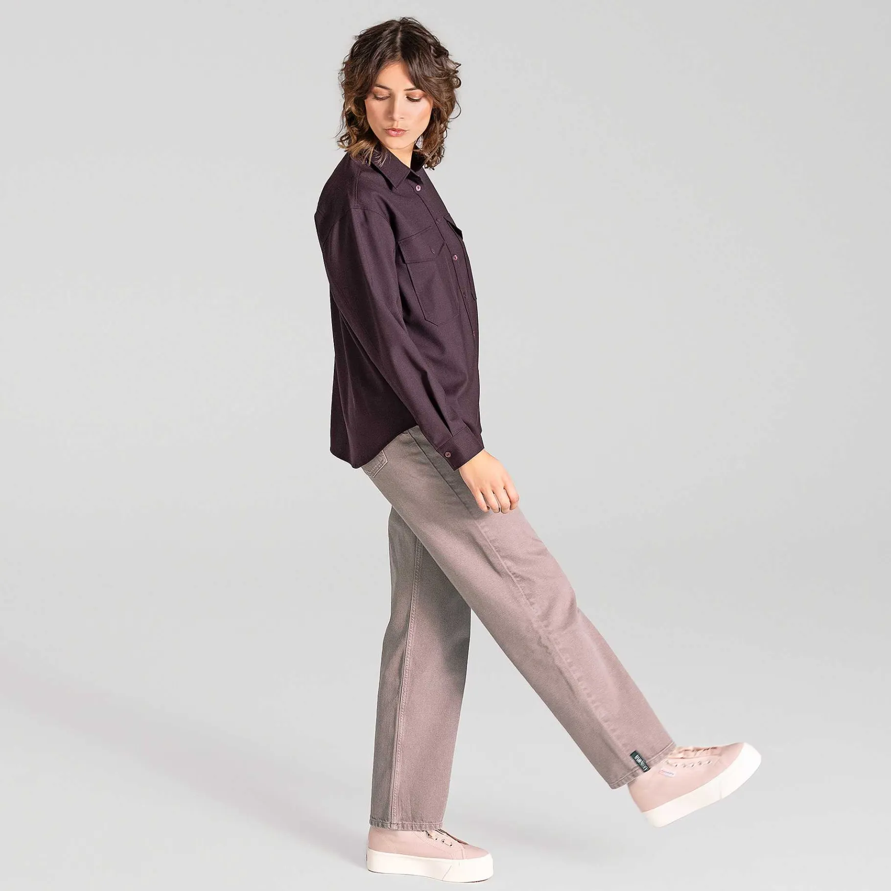 LIVING CRAFTS Waargebeurd Verhaal Anouk | Kleur Denim Mauve Clearance