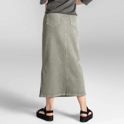 LIVING CRAFTS Waargebeurd Verhaal Bahira | Rok Kaki Hel Fashion