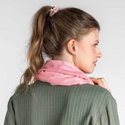 LIVING CRAFTS Waargebeurd Verhaal Baila | Gemaakte Sjaal Artwash Roze New