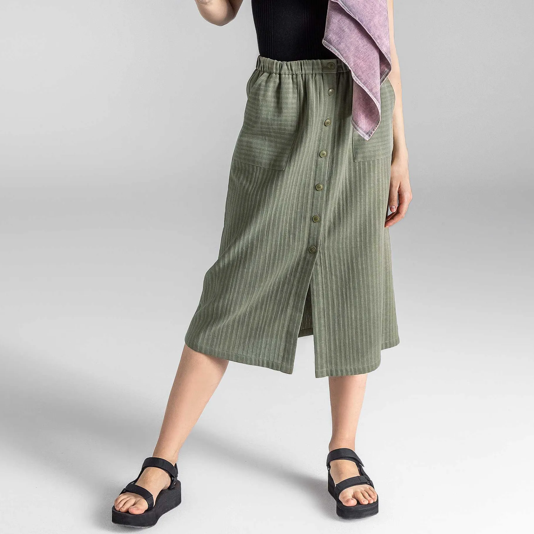 LIVING CRAFTS Waargebeurd Verhaal Beven | Rok Khaki Best
