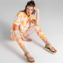 LIVING CRAFTS Waargebeurd Verhaal Briska | Leggings Kunstwas Geel Store