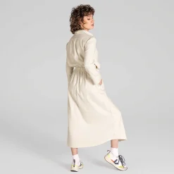 LIVING CRAFTS Waargebeurd Verhaal Charu | Jurk Steengrijs Cheap