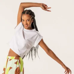 LIVING CRAFTS Waargebeurd Verhaal Danbi | Boxy T-Shirt Wit Discount