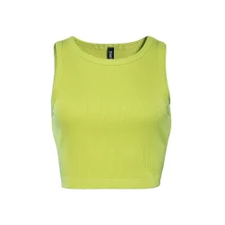 LIVING CRAFTS Waargebeurd Verhaal Demi | Geribbelde Crop-Top Peer Best